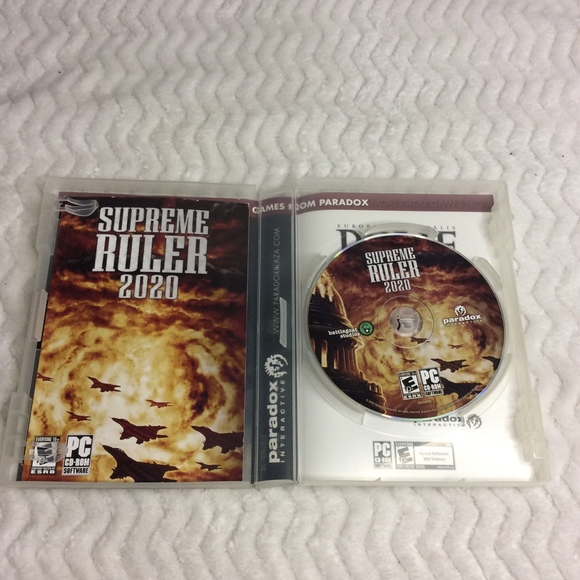 Paradox Interactive Supreme Ruler 2020 PC/CD-ROM Game Clean Disc Tested w/Manual - Picture 3 of 3